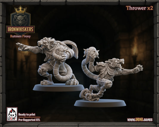 Ratmen Fantasy Football Team - Iron Whiskers UGNI