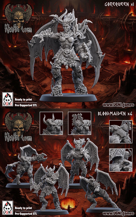 Chaos KhoЯn Team 'Bloody Valkyrie' Proxy Fantasy Football Team - UGNI
