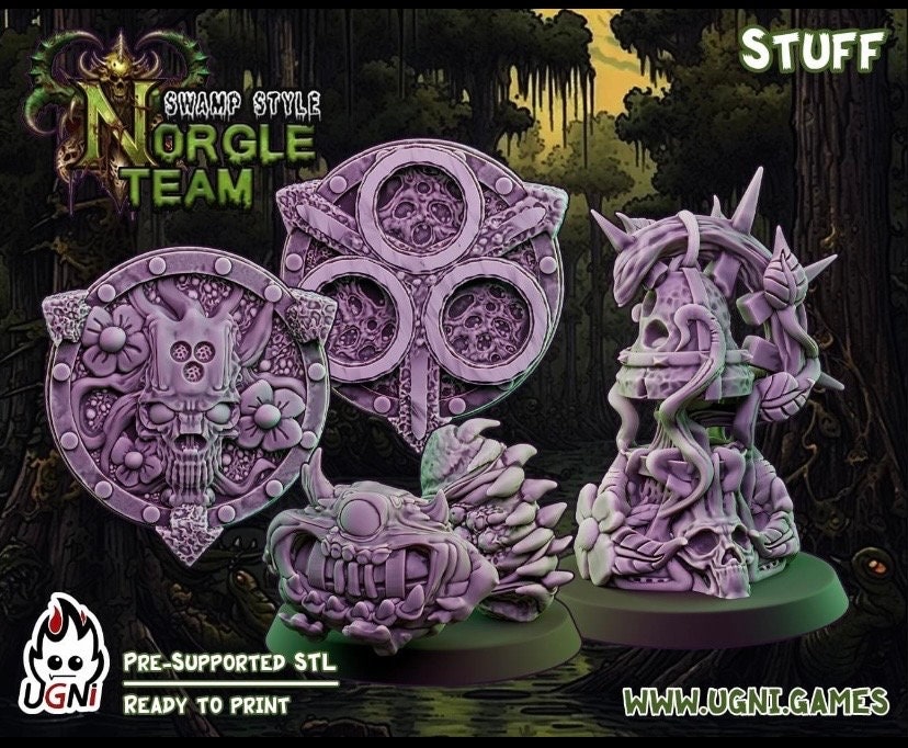 Swamp Norgle Chaos Fantasy Football Team - UGNI