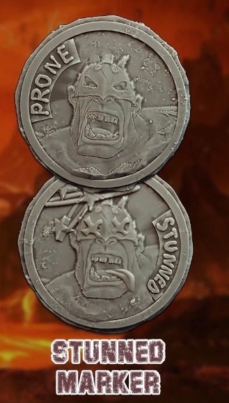 Stunned/Probe token Fantasy Football UGNI
