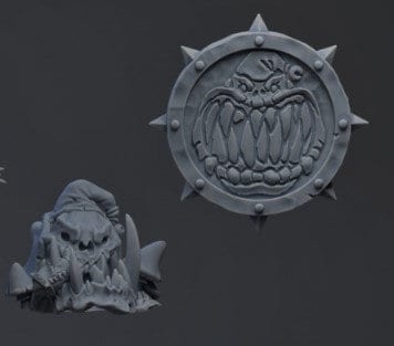 Various Goblin/ Squig Teams 'Fearsome Fungitz' Fantasy Football Team - BF