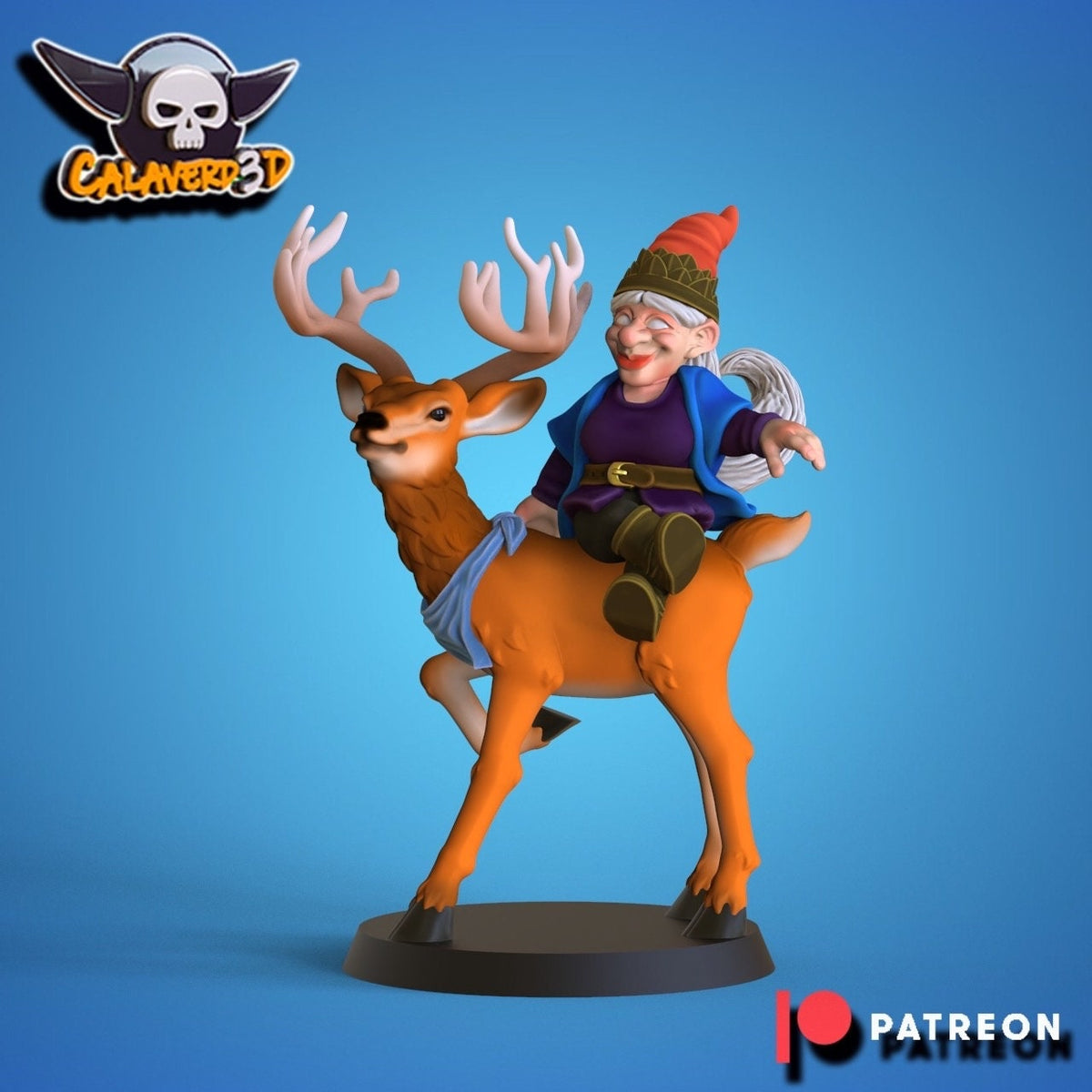 Female Gnome Fantasy Football proxy star player Calaverd