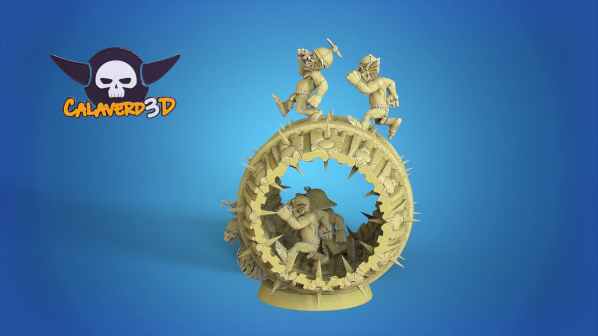 Pump Wagon roller Fantasy Football - Calaverd