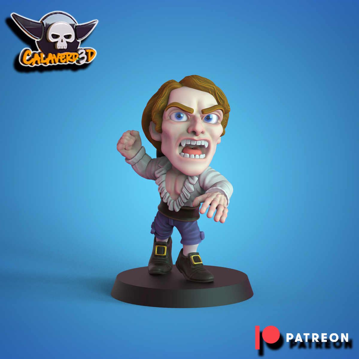 Chibi Vampire Team Fantasy Football proxy Team Calaverd