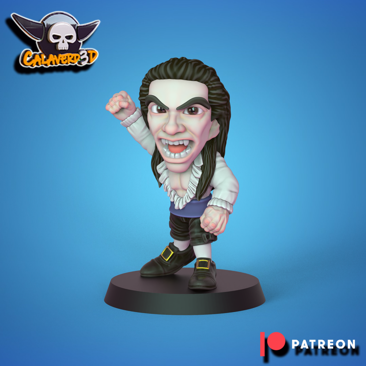 Chibi Vampire Team Fantasy Football proxy Team Calaverd