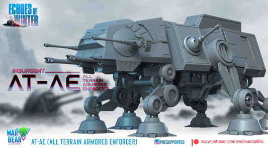 Insurgent AT-AE (Armored Enforcer) Star Wars RPG Legion Shatterpoint War Bear