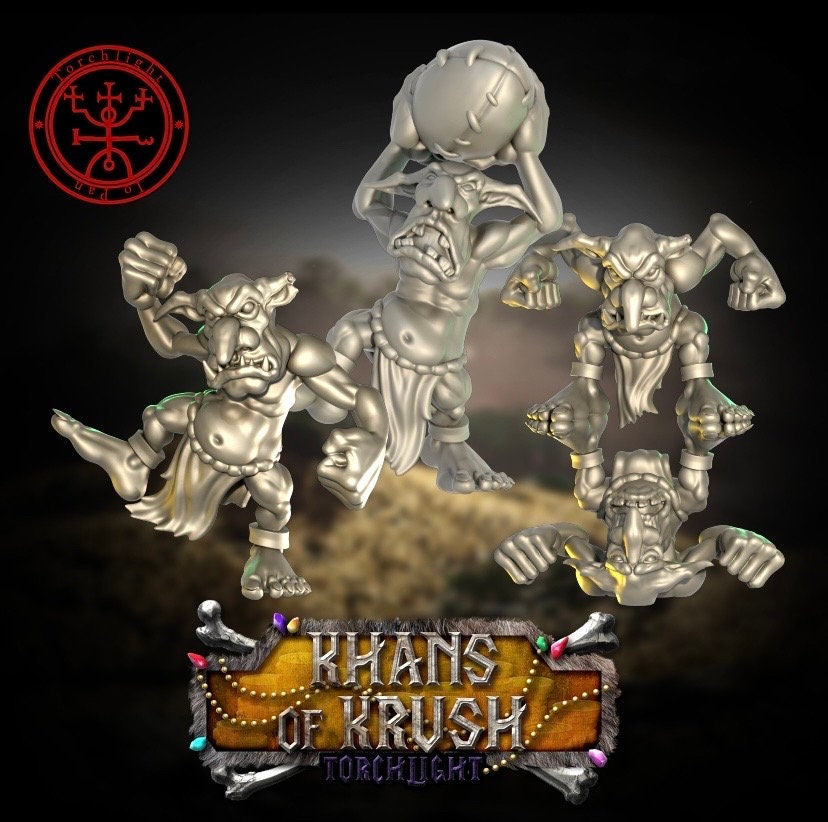 Ogre team - Khans of Krush Fantasy Football Team - TLM