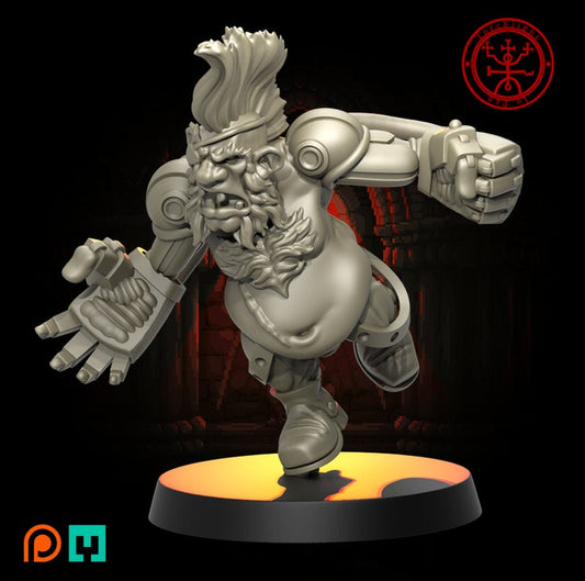 Dwarf 'The Sewer Guard' Fantasy Football Team - TLM