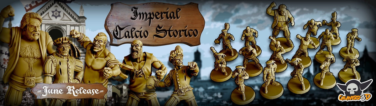 Imperial Nobility Calcio Storico Fantasy Football Team - Calaverd