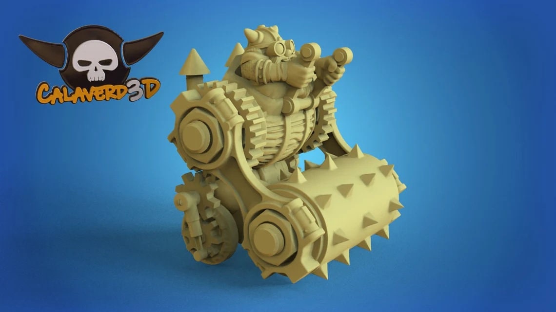Dwarf Death Roller Fantasy Football - Calaverd