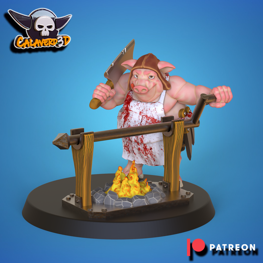 Porkos star player #50 Chef Calaverd
