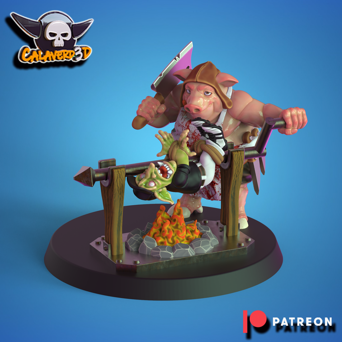 Porkos star player #50 Chef Calaverd