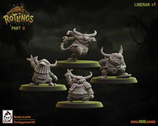 Snotling Team "The Rotlings" Fantasy Football Team Ugni