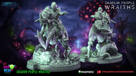 4 shadow people wraith rides star wars legion shatterpoint compatible war bear
