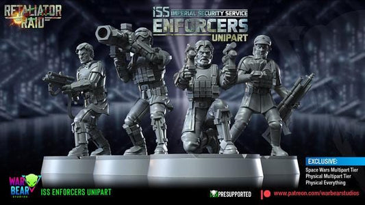 8 x isbs enforcers proxy star wars legion shatterpoint compatible warbear