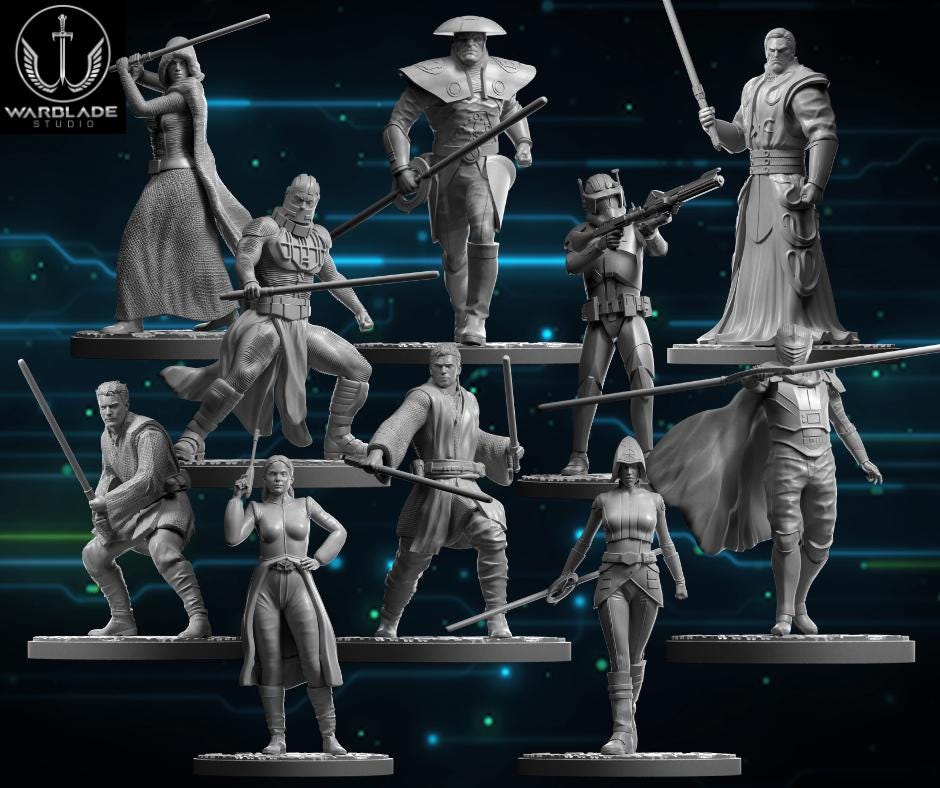 January collection - star wars legion shatterpoint compatible warblade