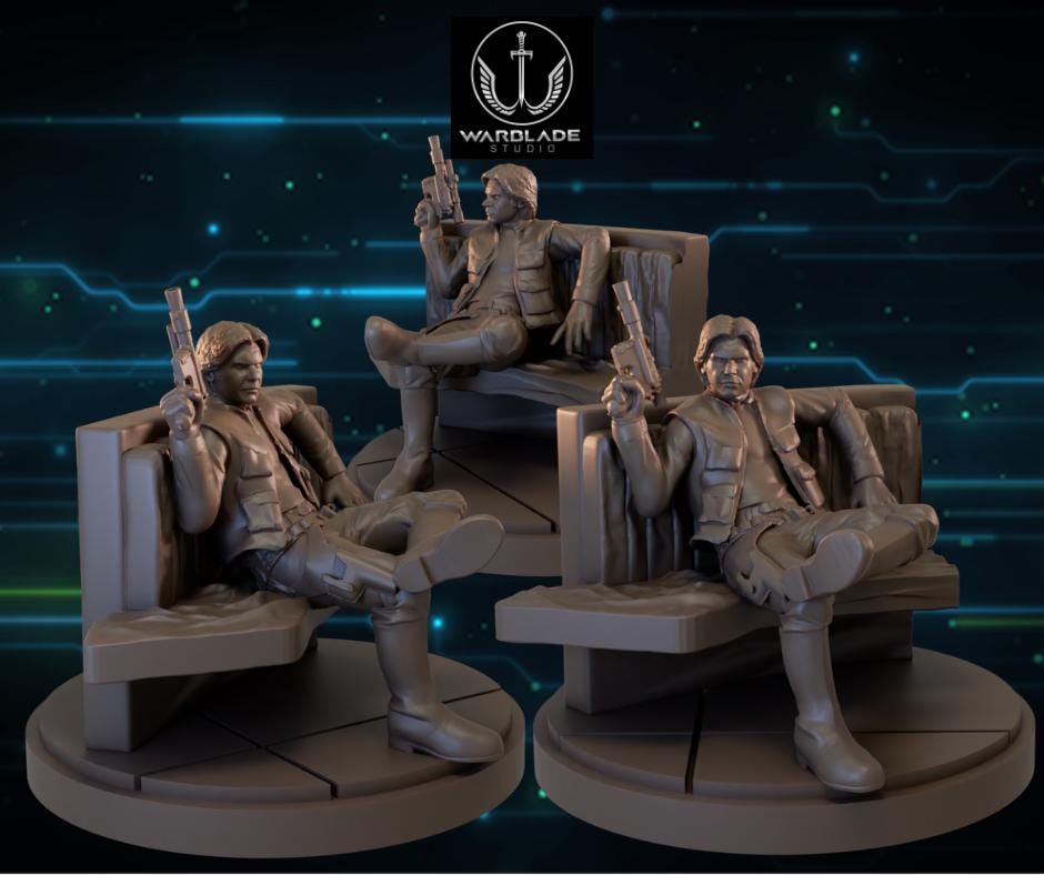Cantina han solo proxy - star wars legion shatterpoint compatible warblade