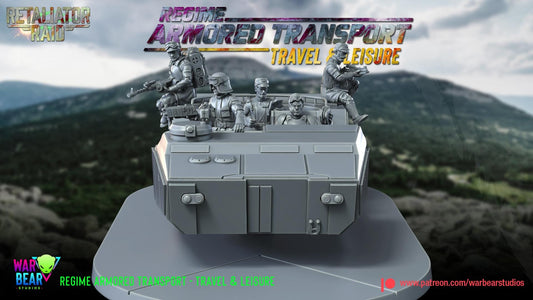 Regime (imperial) armored transport star wars legion rpg shatterpoint compatible warbear