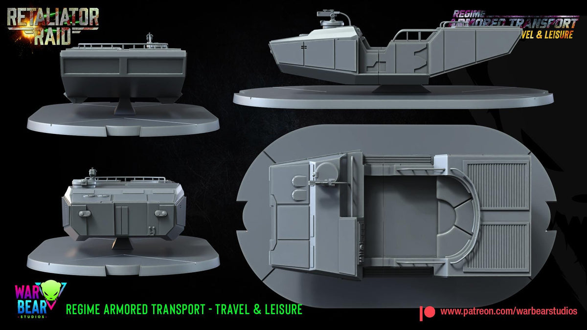 Regime (imperial) armored transport star wars legion rpg shatterpoint compatible warbear