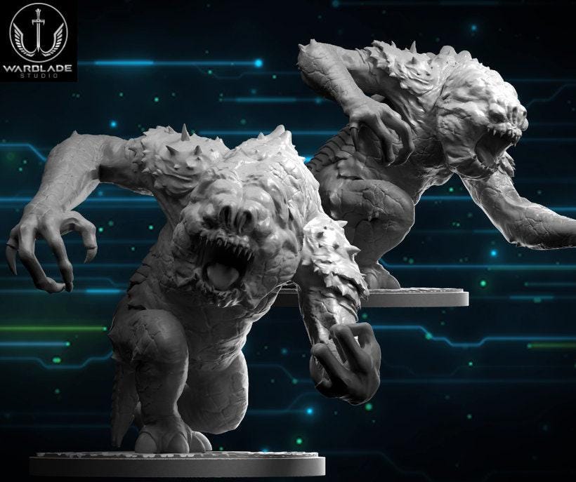 Rancor proxy - star wars legion shatterpoint compatible warblade