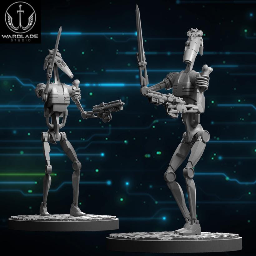 Mr bones star wars legion shatterpoint compatible warblade