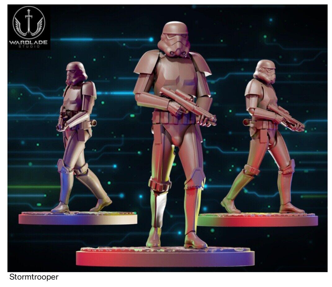 Stormtrooper 1 proxy - star wars legion shatterpoint compatible warblade apr24