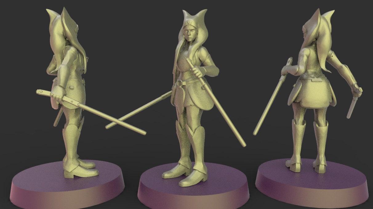 Ahsoka proxy - star wars legion shatterpoint compatible warblade