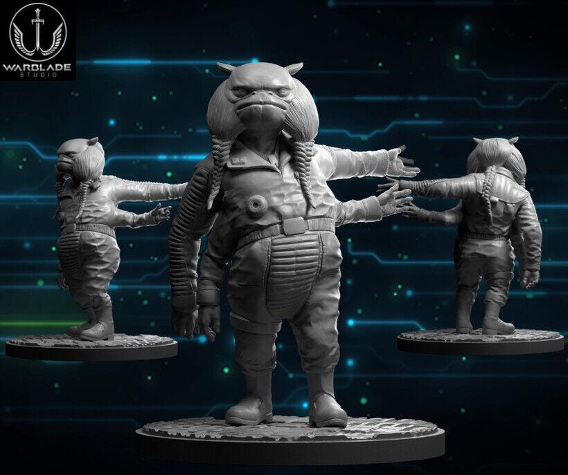 Greez proxy - star wars legion shatterpoint compatible warblade