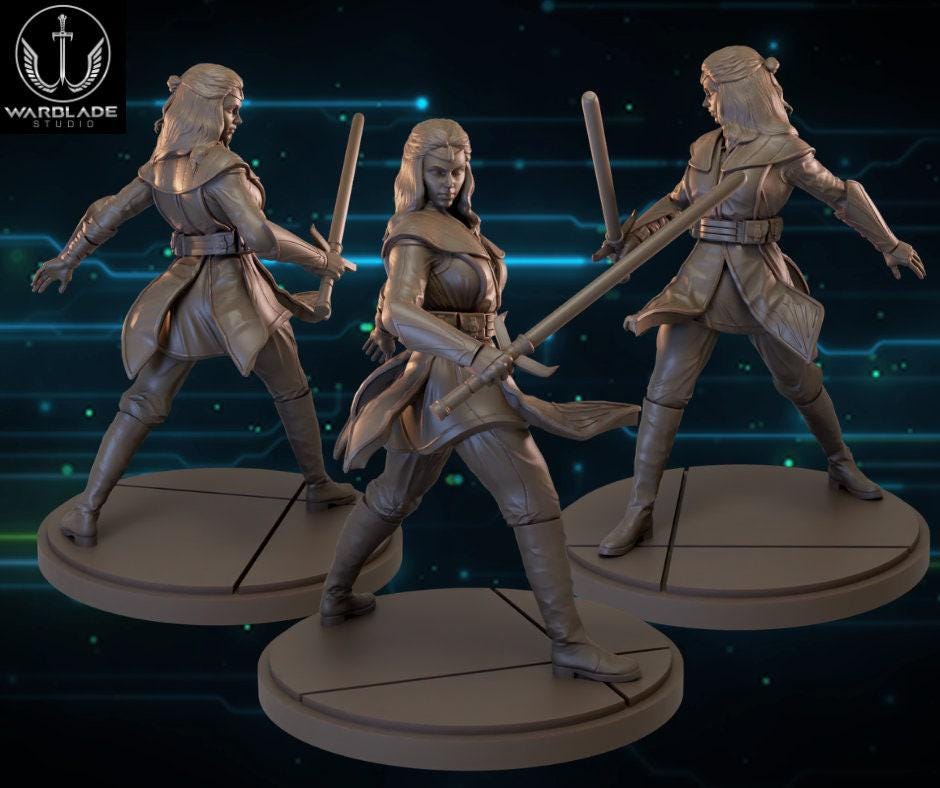Avar kriss jedi proxy - star wars legion / shatterpoint compatible - warblade