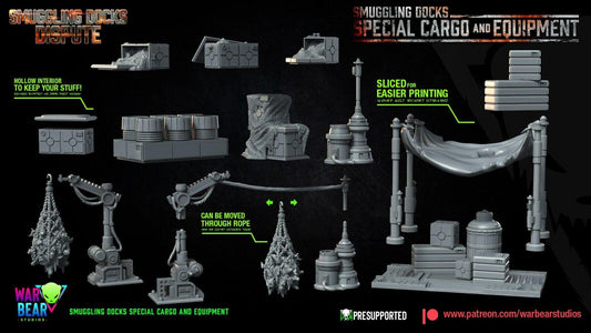 Smuggling docks equipment star wars rpg legion shatterpoint compatible war bear