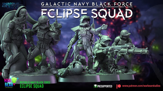 8 x imperial eclipse squad star wars rpg legion shatterpoint - war bear