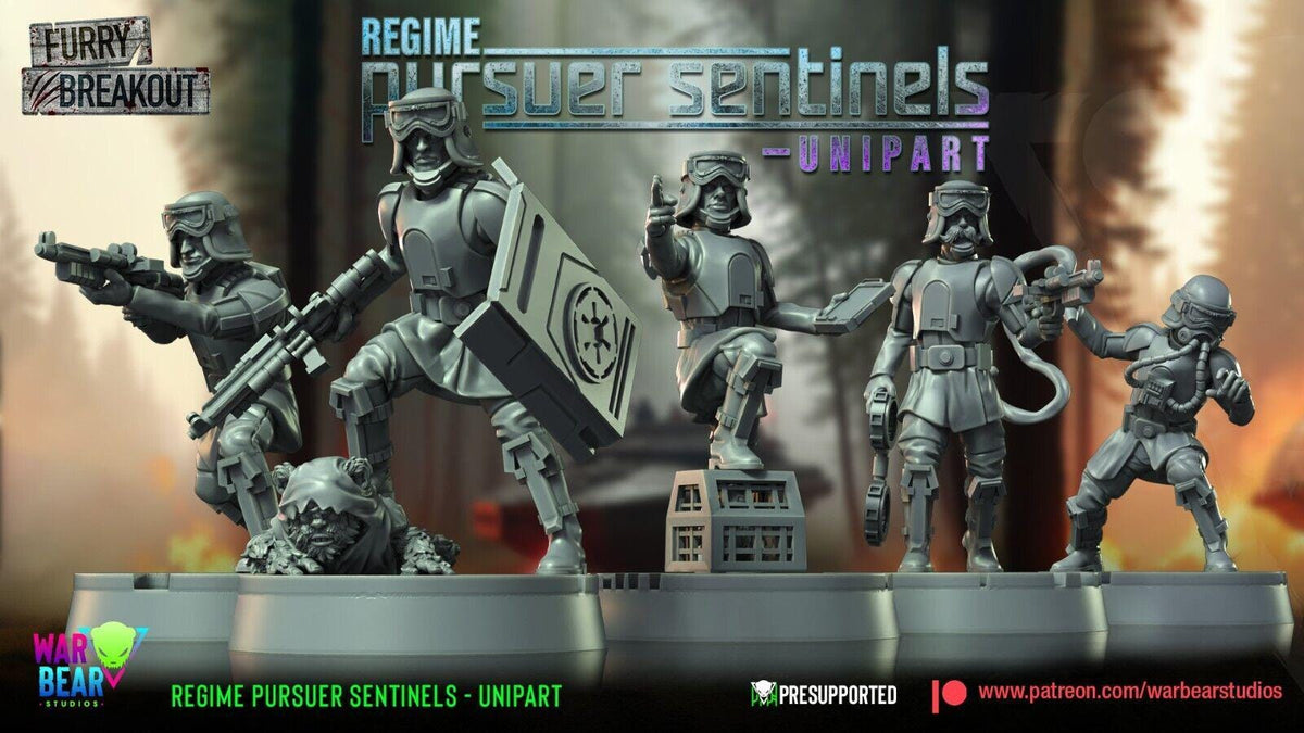 8 imperial capture troops proxy star wars legion shatterpoint compatible warbear