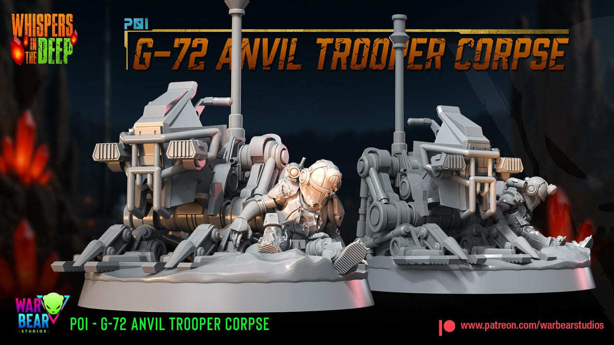 G-72 anvil trooper corpse proxy star wars legion shatterpoint compatible warbear