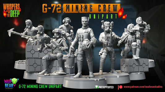 16 x g-72 mining crew proxy star wars legion shatterpoint compatible warbear