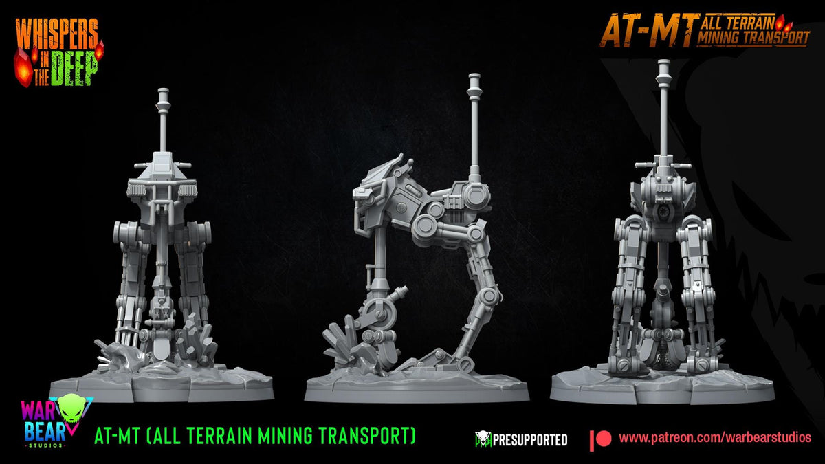 3 at-mt (all terrain mining transport) star wars legion rpg shatterpoint warbear