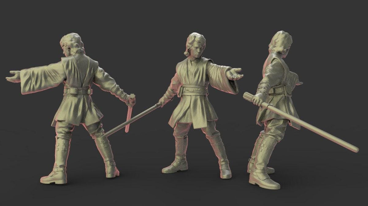 Jedi anakin skywalker proxy - star wars legion shatterpoint compatible warblade