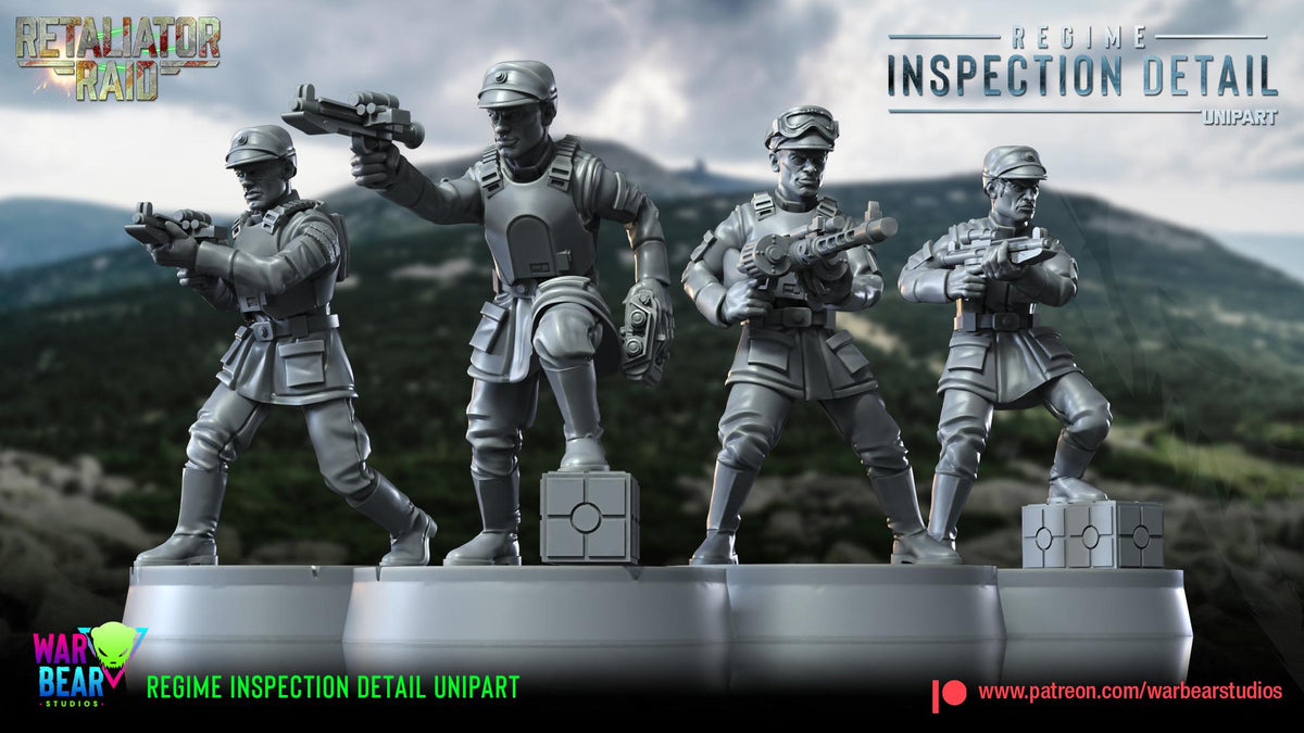 Regime (imperial) inspection detail star wars rpg legion shatterpoint compatible - war bear
