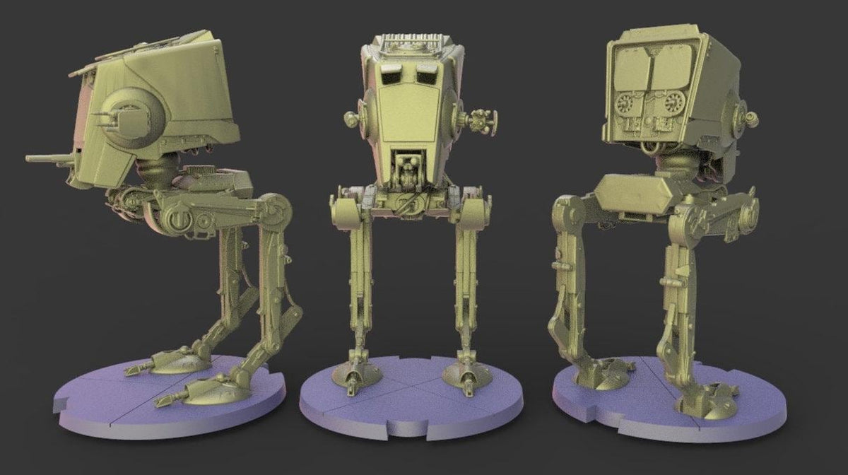 At-st walker proxy - star wars legion shatterpoint compatible warblade