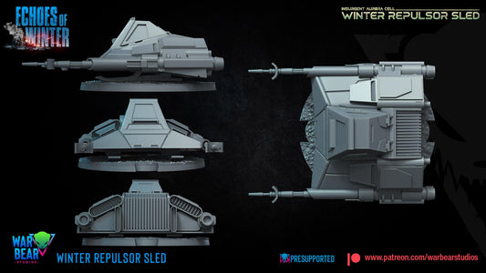 Imperial repulsor artic winter sled star wars legion rpg shatterpoint war bear