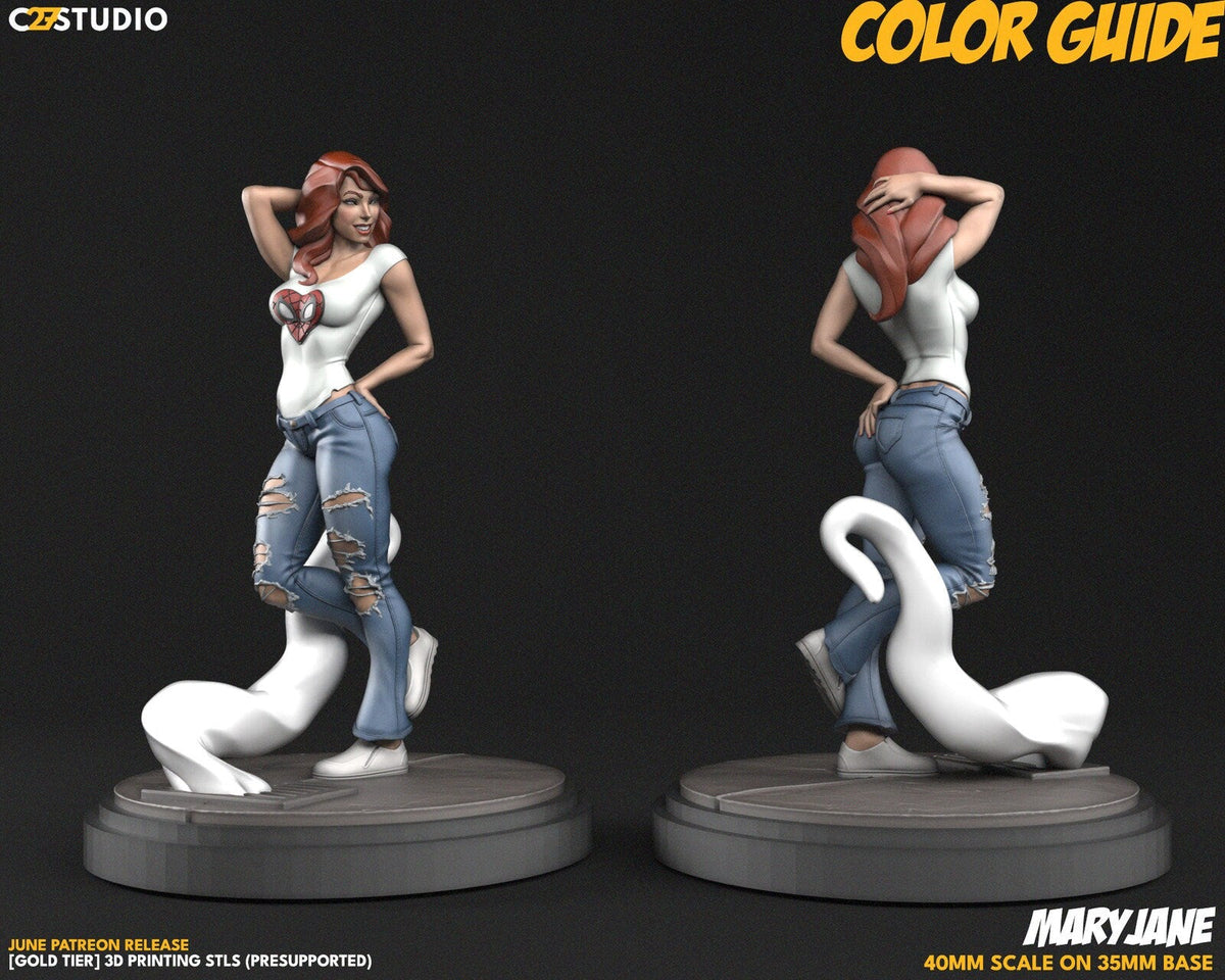 MaryJane - Girl Nextdoor Proxy Superhero Crisis Protocol compatible C27