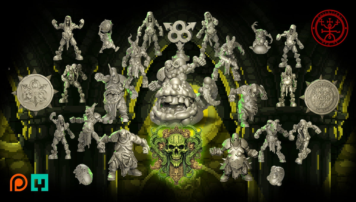 Chaos Chosen Juggernaut of flith Fantasy Football Team - TLM