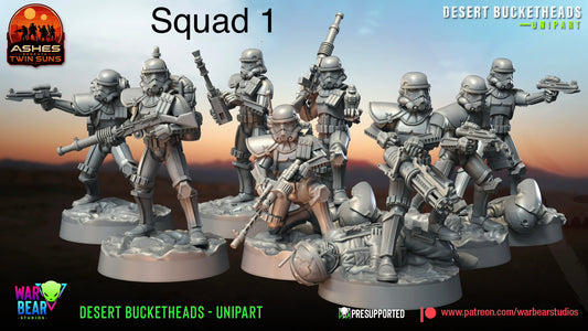 8/16 Imperial Desert Troopers star wars legion rpg shatterpoint warbear