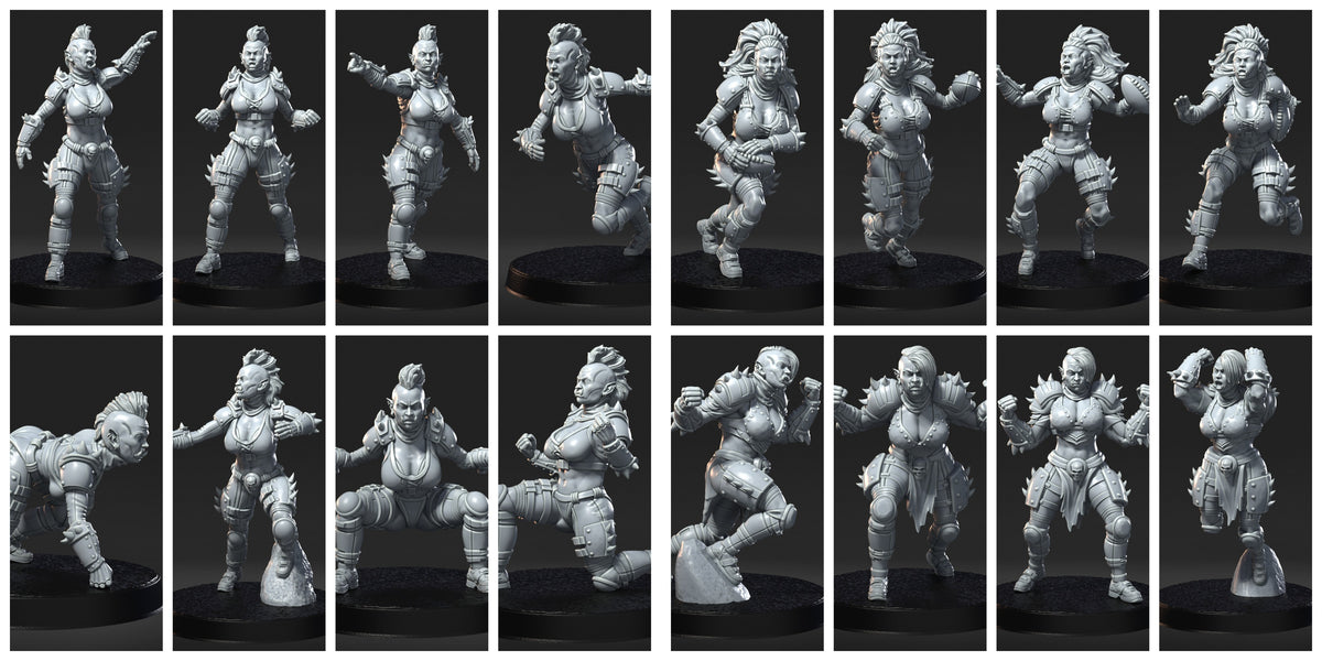 Amazon Fantasy Football Team - RN Studios Mythbowl Warchief's Daughters