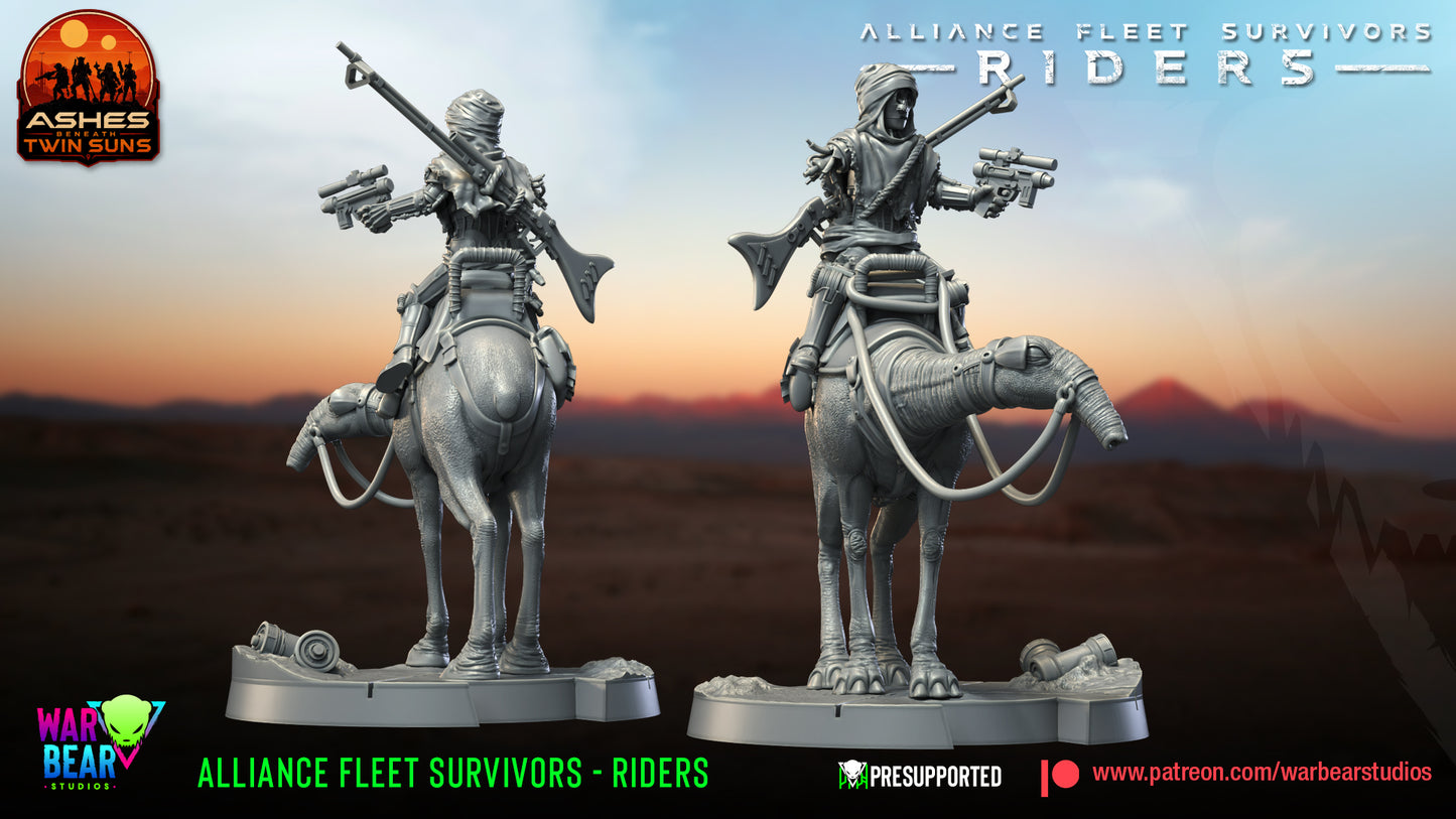 6 Rebel Eopie Riders Star wars legion rpg shatterpoint war bear