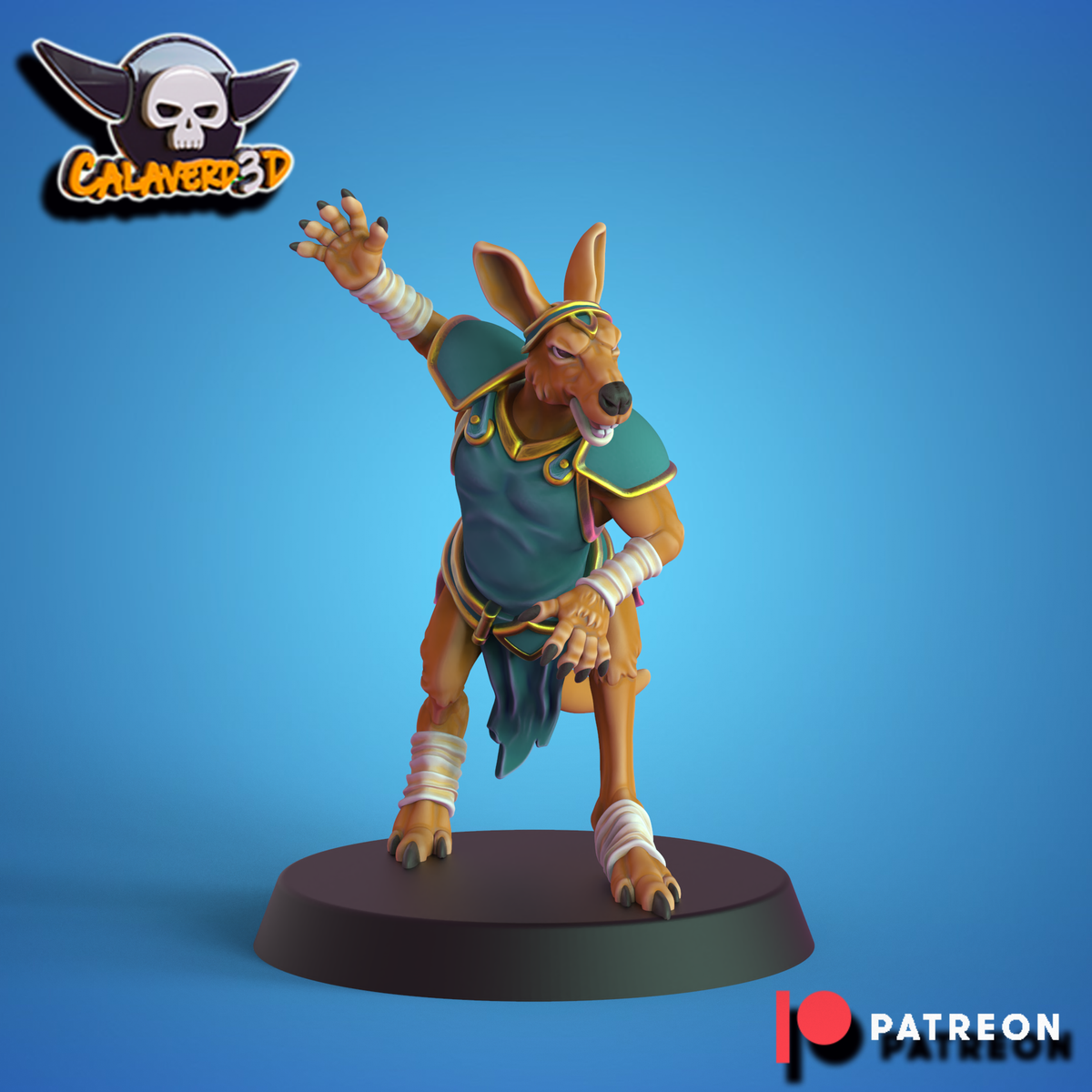 Red Kangaroos 'Frog / Slann' Proxy Fantasy Football Team - Calaverd