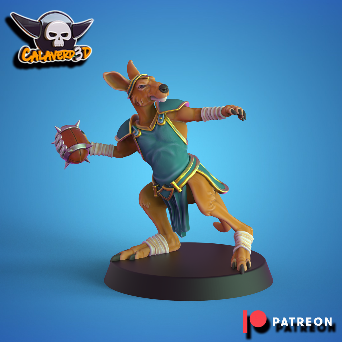 Red Kangaroos 'Frog / Slann' Proxy Fantasy Football Team - Calaverd