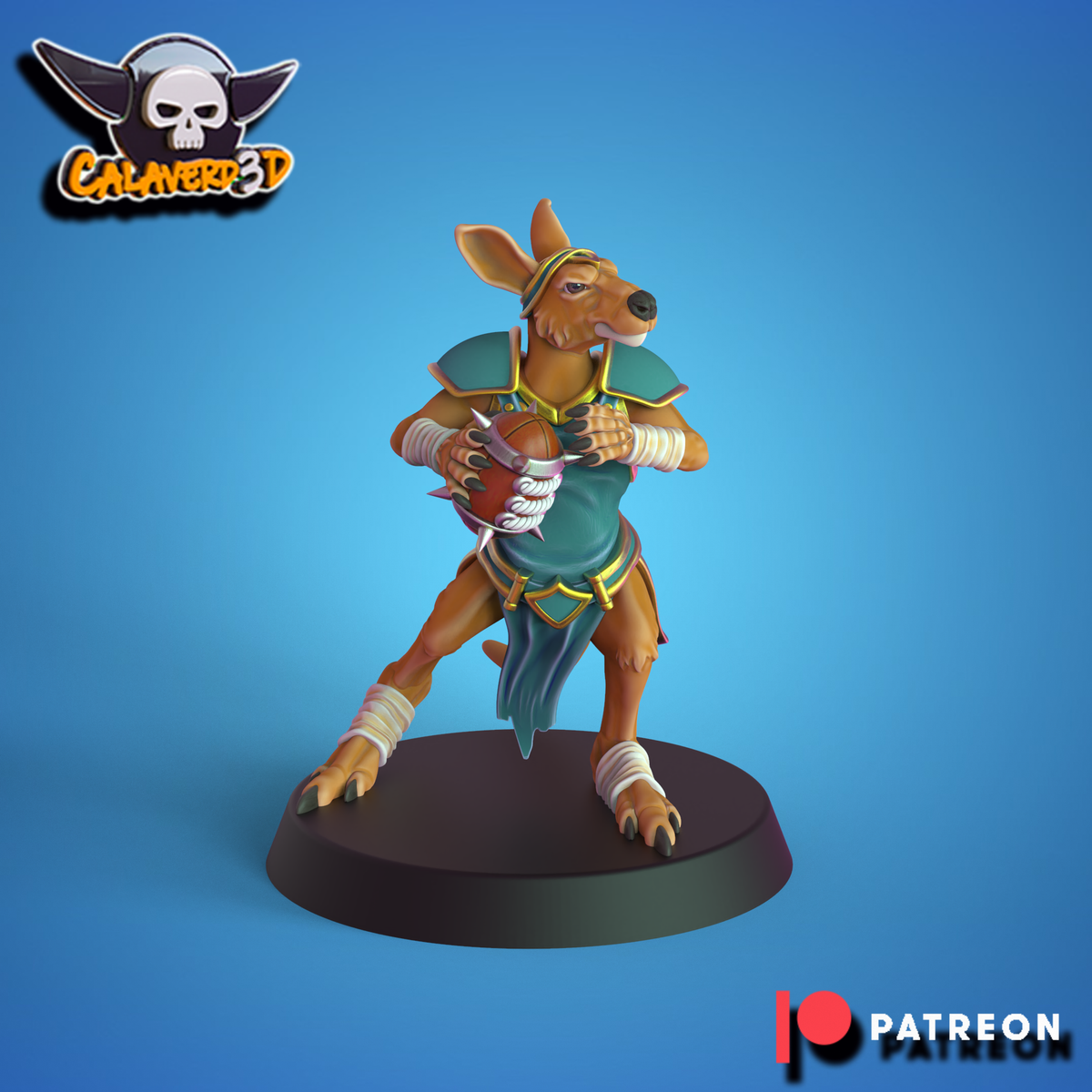 Red Kangaroos 'Frog / Slann' Proxy Fantasy Football Team - Calaverd