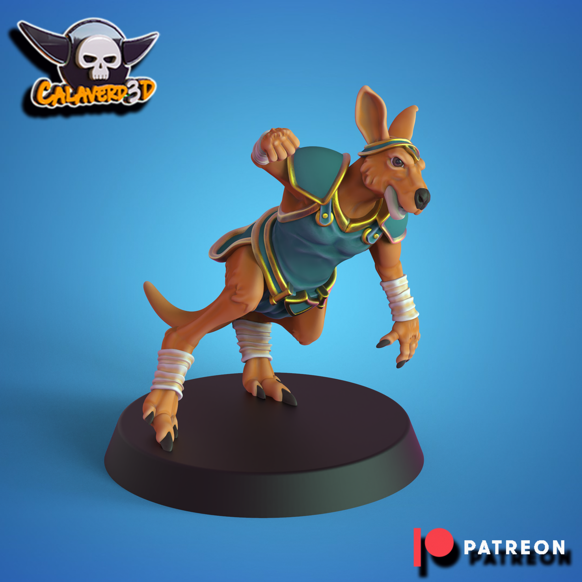 Red Kangaroos 'Frog / Slann' Proxy Fantasy Football Team - Calaverd
