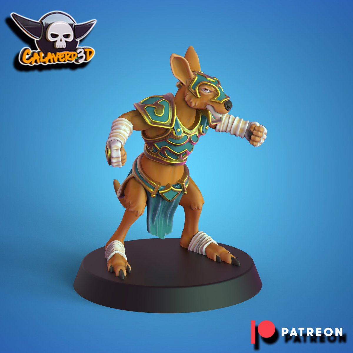 Red Kangaroos 'Frog / Slann' Proxy Fantasy Football Team - Calaverd