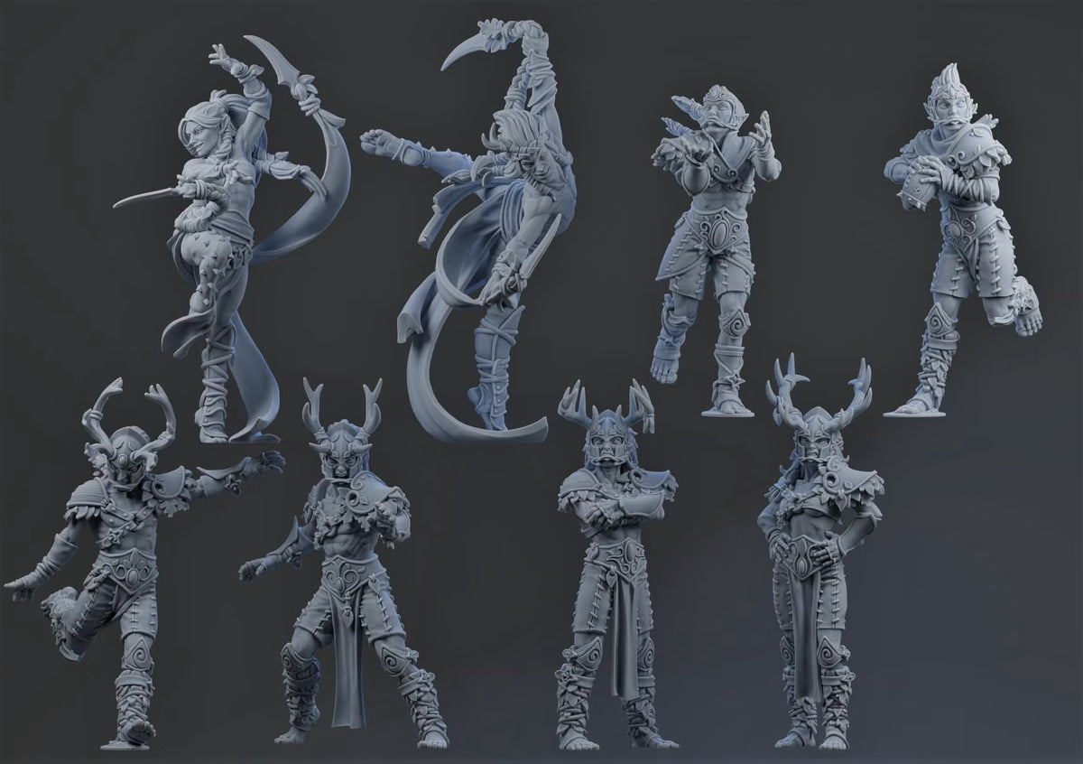 Wood Elf Forest Sylvan Fantasy Football - Brutefun
